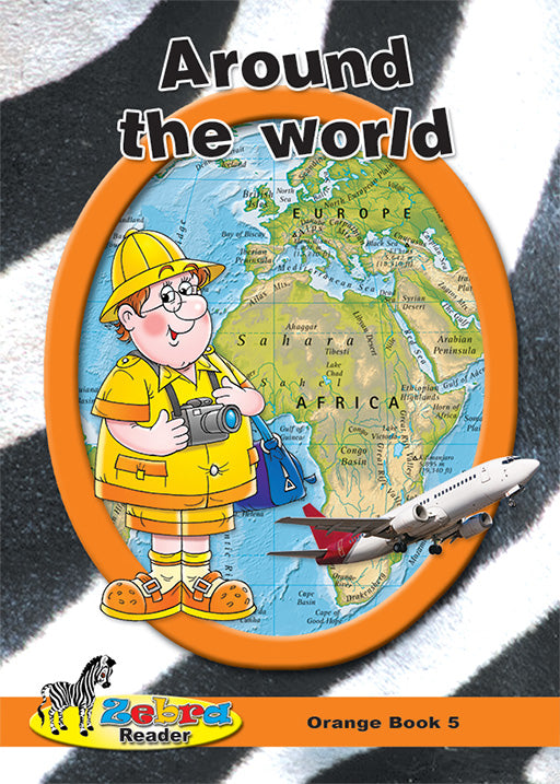 Zebra Reader Grade 6 Orange Bk 5 - Around The World ISBN/SKU: 9780796043870