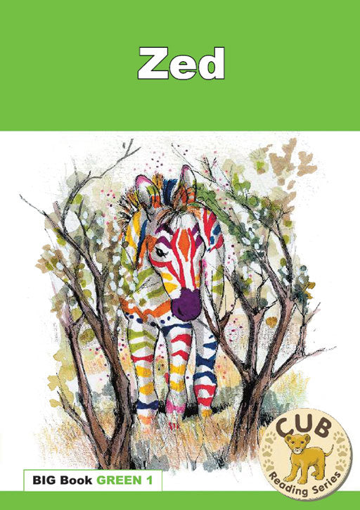 Cub Reading Program Big Book Green 1: Zed ISBN/SKU: 9780796047090