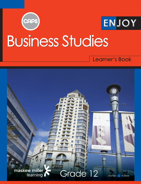 Enjoy Business Studies Gr 12 LB ISBN/SKU: 9780796248169