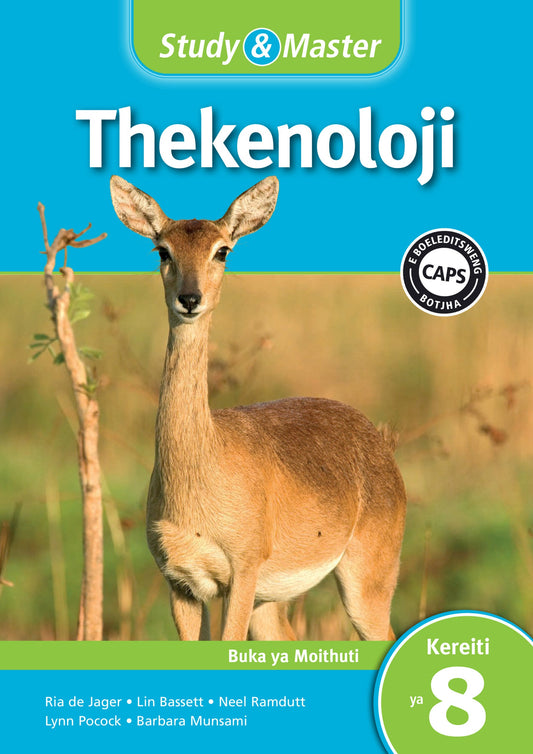 Study & Master Thekenoloji Kereiti 8 Buka ya Moithuti ISBN/SKU: 9781009088398