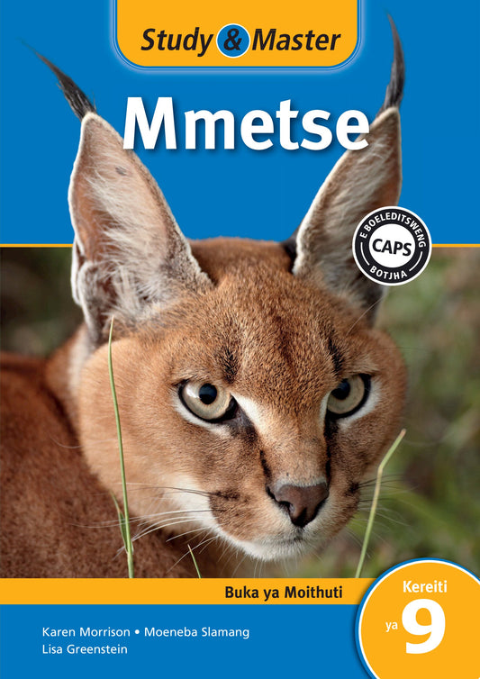 Study & Master Mmetse Kereiti 9 Buka ya Moithuti ISBN/SKU: 9781009088497