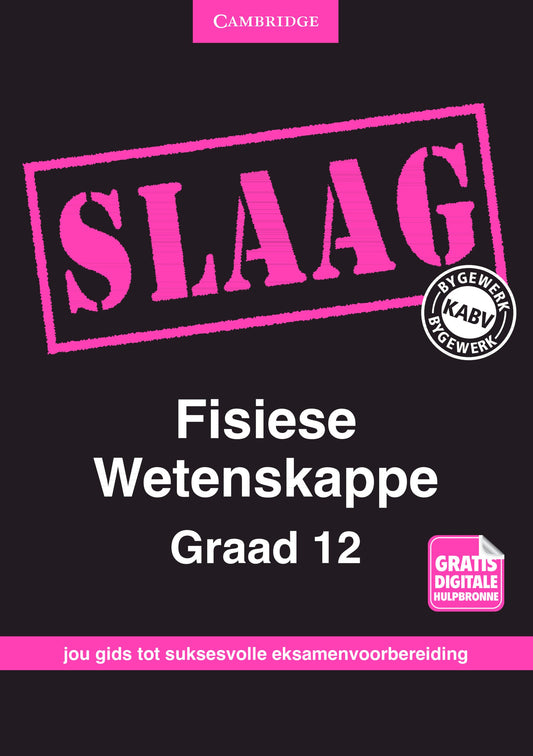 SLAAG Fisiese Wetenskappe Graad 12 [digital] ISBN/SKU: 9781107452411