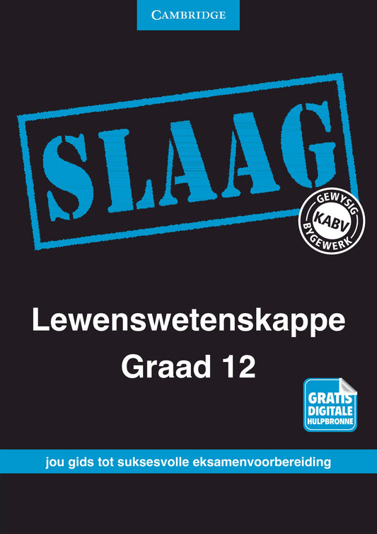 SLAAG Lewenswetenskappe Graad 12 [digital] ISBN/SKU: 9781107452534