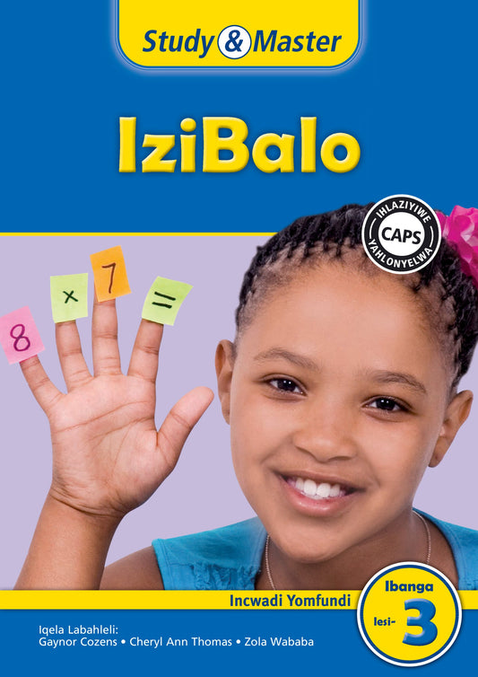 Study & Master IziBalo Incwadi Yomfundi Ibanga lesi-3 ISBN/SKU: 9781107604155