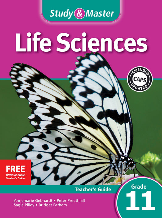 Study & Master Life Sciences Teacher's Guide Grade 11 ISBN/SKU: 9781107608108