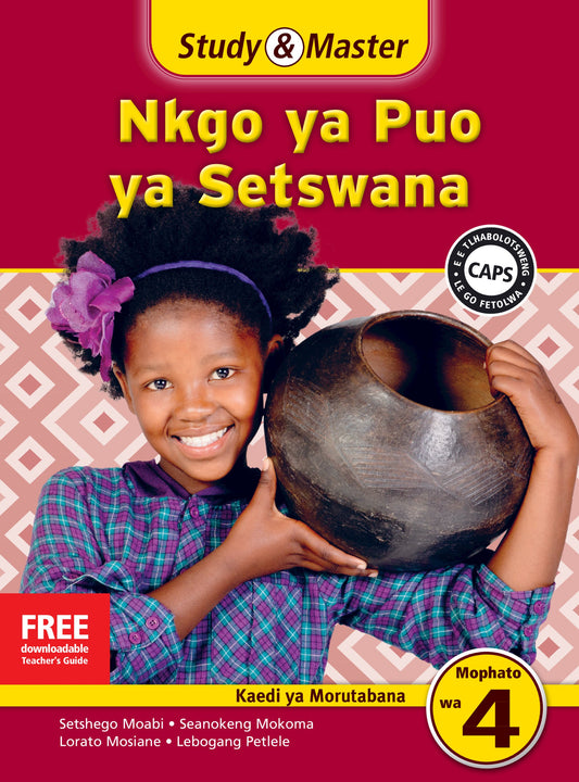 Study & Master Nkgo ya Puo ya Setswana Kaedi ya Morutabana Mophato wa 4 ISBN/SKU: 9781107622104