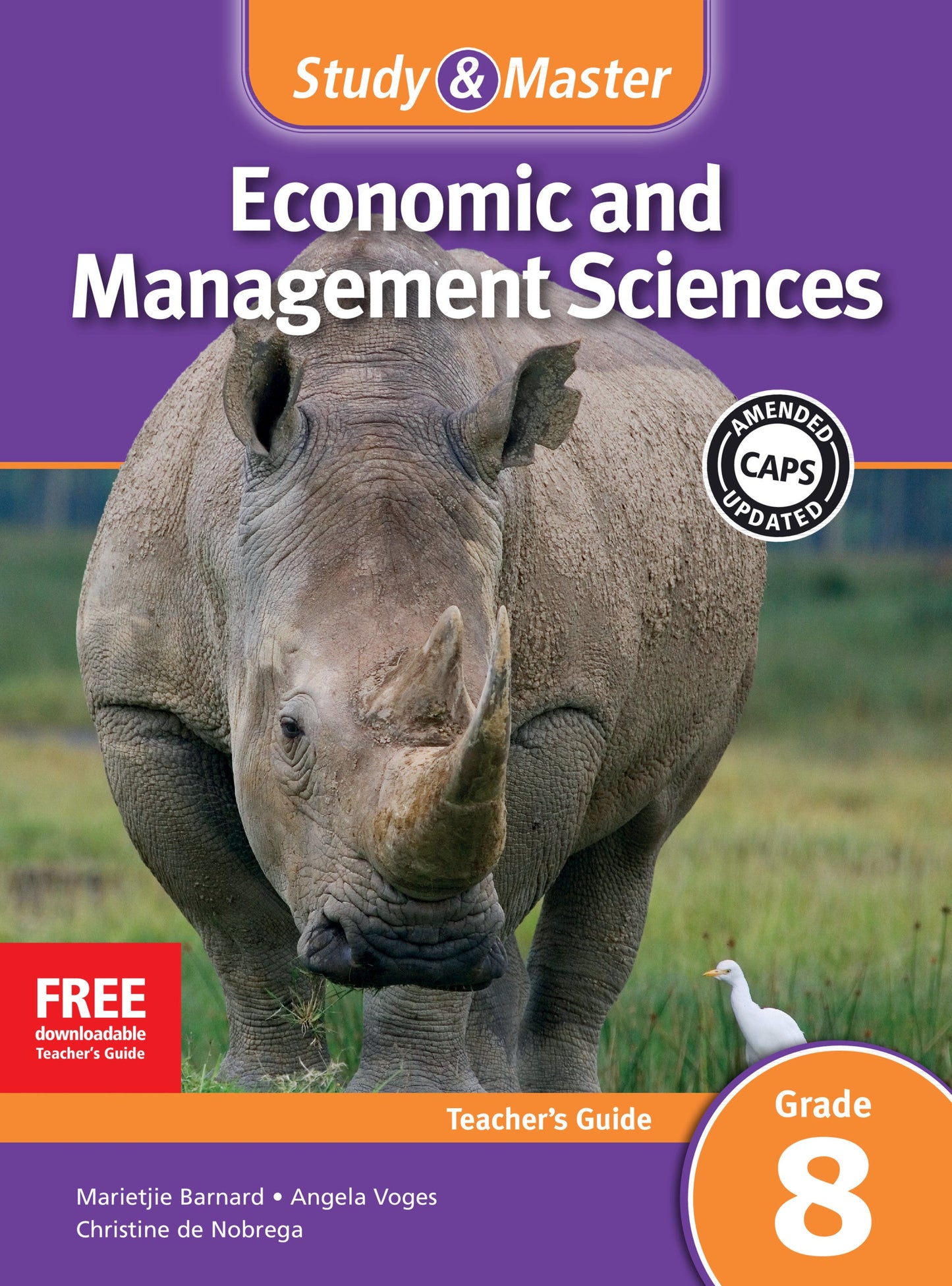 Study & Master Economic and Management Sciences Teacher's Guide Grade 8 ISBN/SKU: 9781107629103