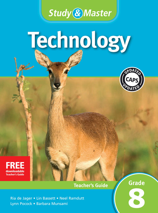 Study & Master Technology Teacher's Guide Grade 8 ISBN/SKU: 9781107630918