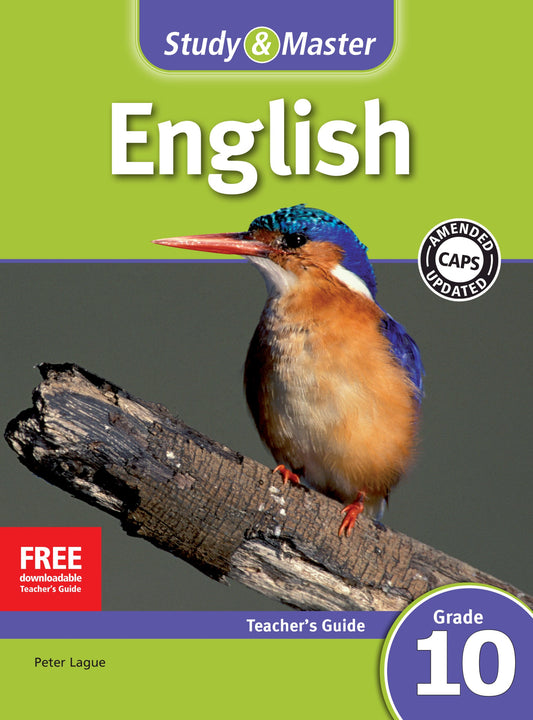 Study & Master English First Additional Language Teacher's File Grade 10 ISBN/SKU: 9781107634305
