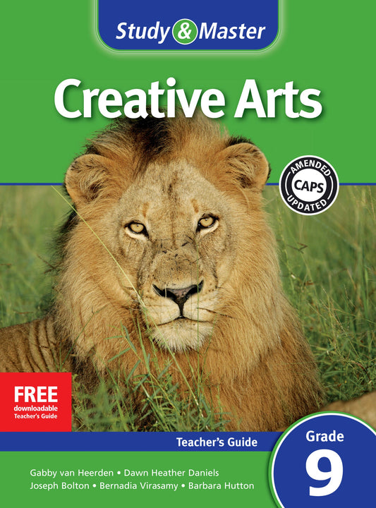 Study & Master Creative Arts Teacher's Guide Grade 9 ISBN/SKU: 9781107636217