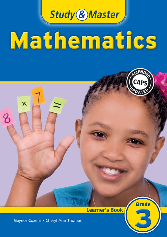 Study & Master Mathematics Learner's Book Grade 3 ISBN/SKU: 9781107640610