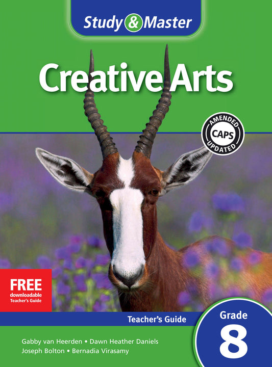 Study & Master Creative Arts Teacher's Guide Grade 8 ISBN/SKU: 9781107652798