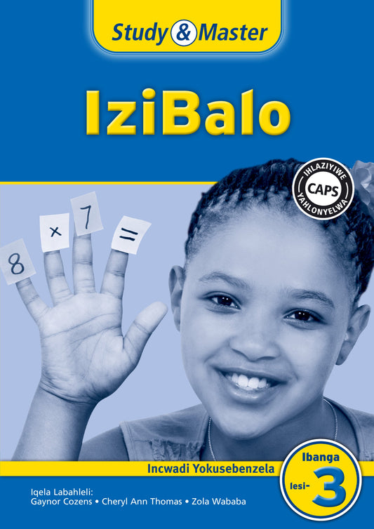 Study & Master IziBalo Incwadi Yokusebenzela Ibanga lesi-3 ISBN/SKU: 9781107656765