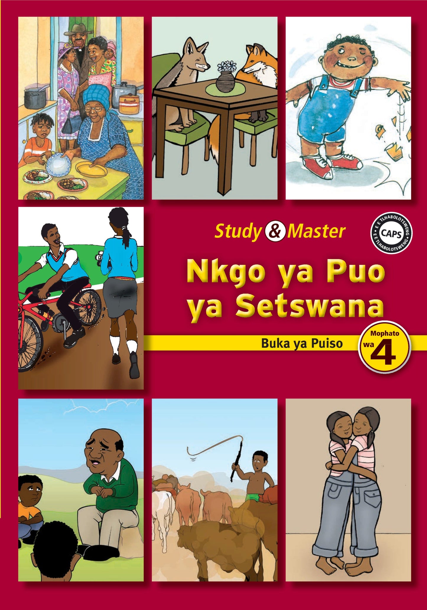 Study & Master Nkgo ya Puo ya Setswana Buka ya Puiso Mophato wa 4 ISBN/SKU: 9781107659742