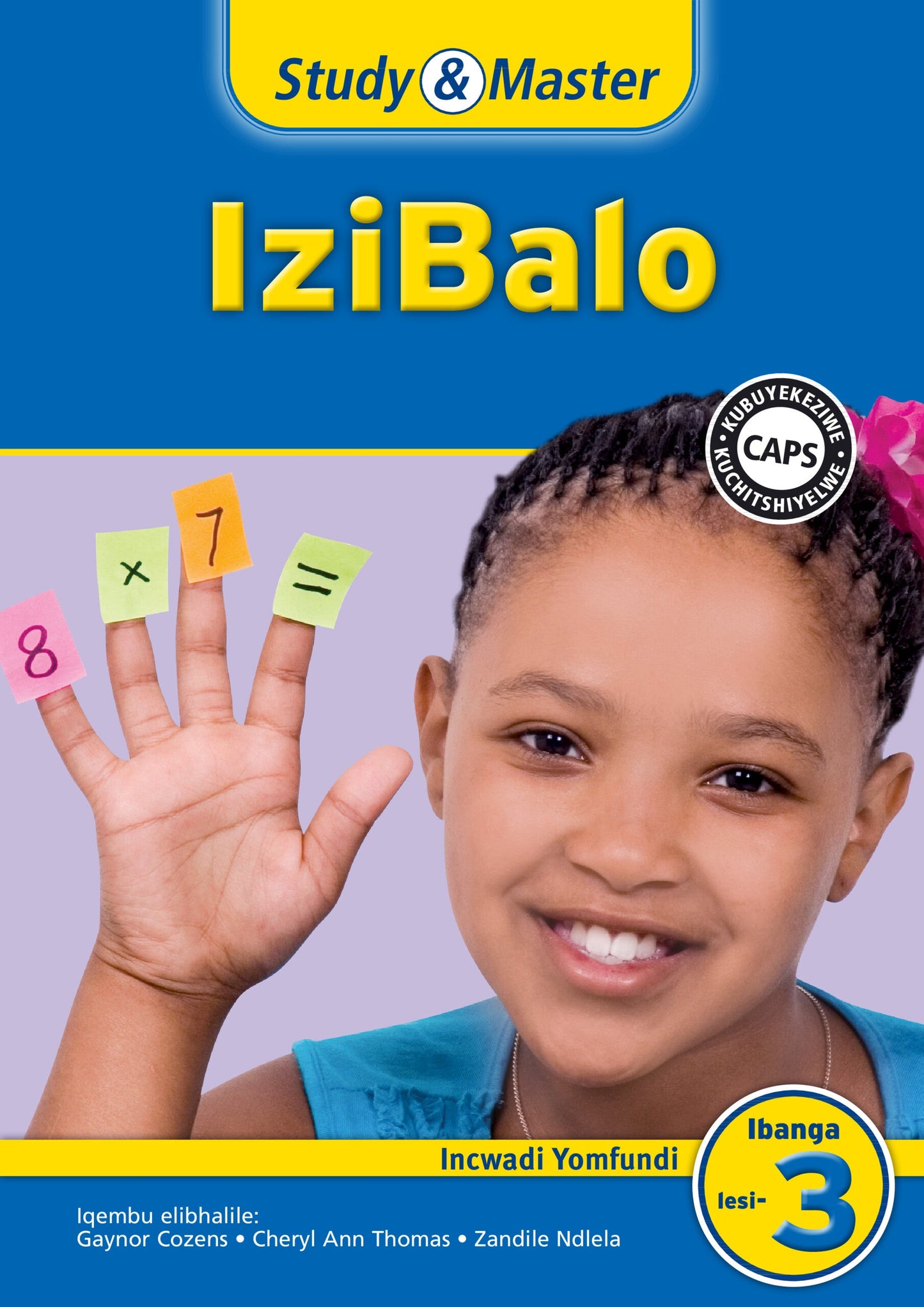 Study & Master IziBalo Incwadi Yomfundi Ibanga lesi-3 ISBN/SKU: 9781107671003