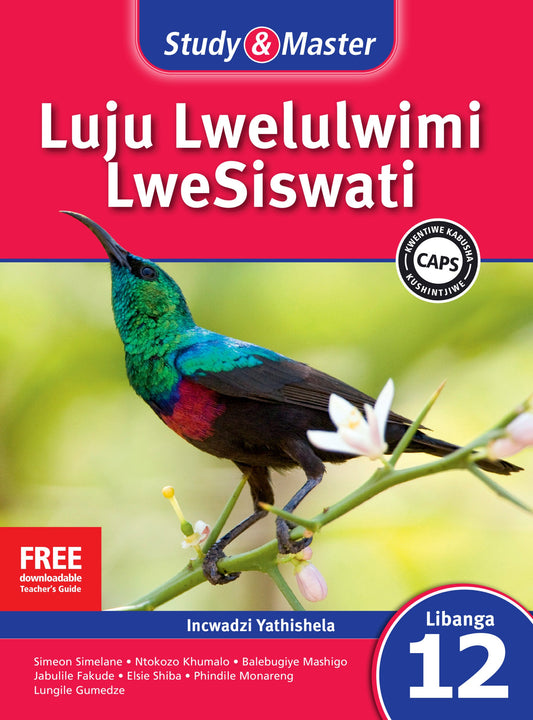 Study & Master Luju Lwelulwimi LweSiswati Incwadzi Yatishela Libanga le-12 ISBN/SKU: 9781107671461