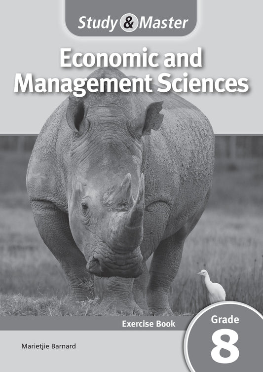 Study & Master Economic and Management Sciences Exercise Book Grade 8 ISBN/SKU: 9781107671638