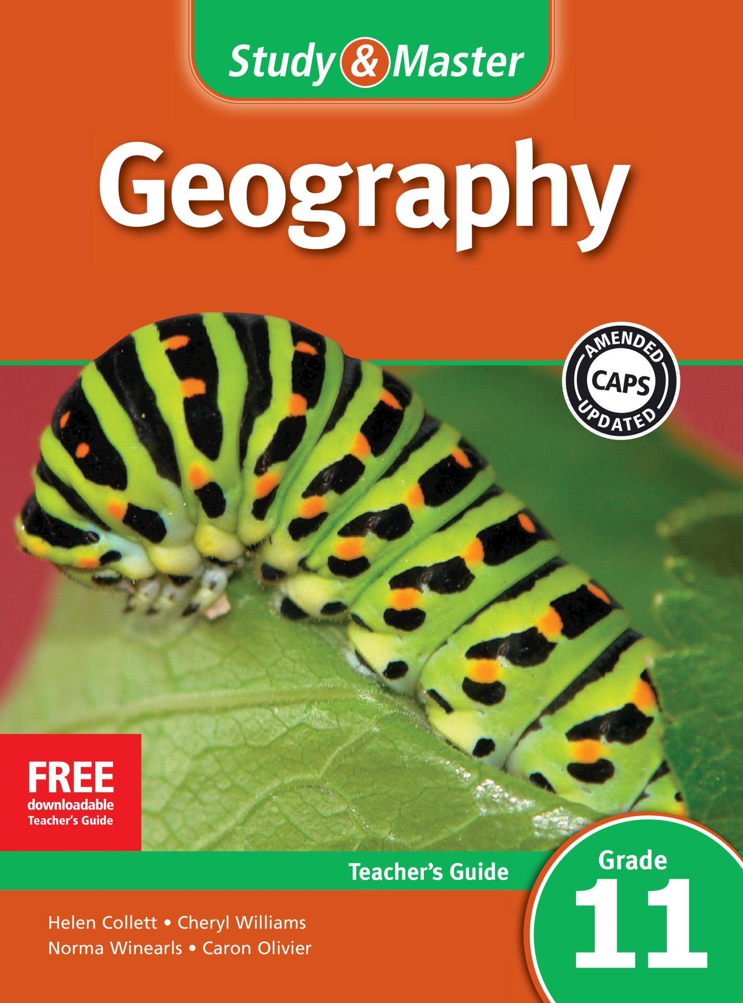 Study & Master Geography Teacher's Guide Grade 11 ISBN/SKU: 9781107684089