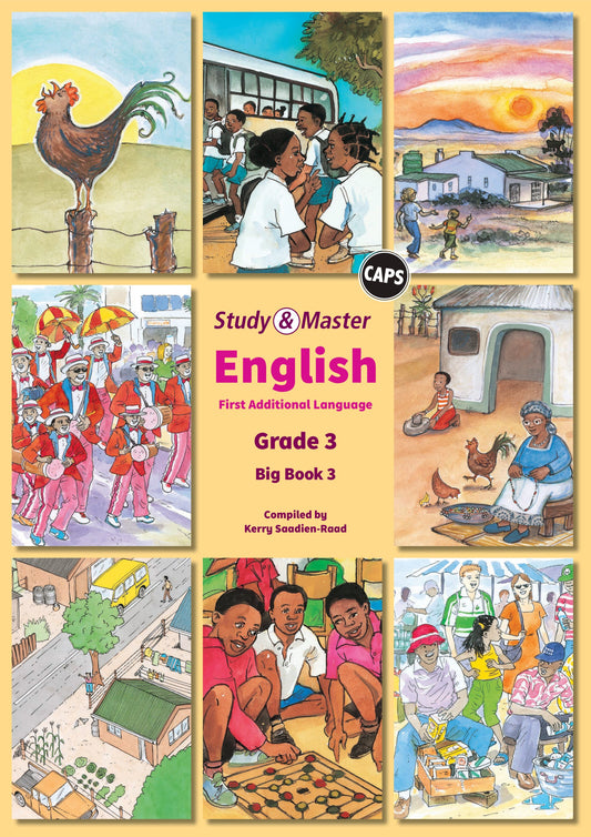Study & Master English First Additional Language Big Book 3 Grade 3 ISBN/SKU: 9781107686212
