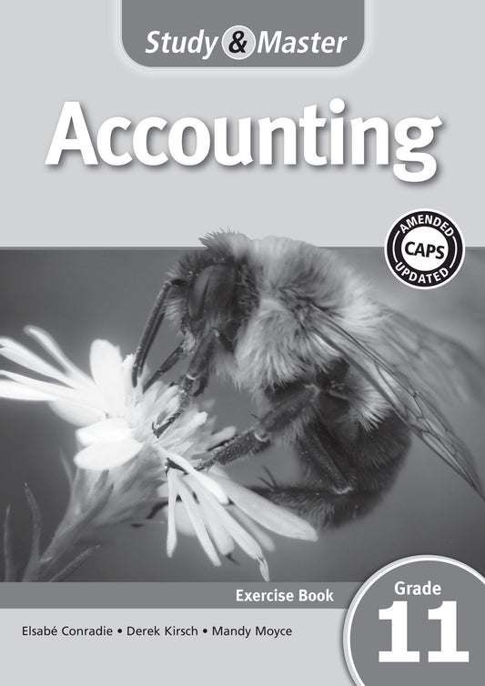 Study & Master Accounting Exercise Book Grade 11 ISBN/SKU: 9781107695115