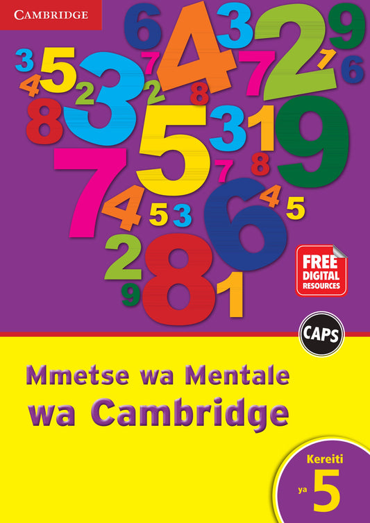 Cambridge Mental Maths Kereiti 5 Sesotho ISBN/SKU: 9781108437974
