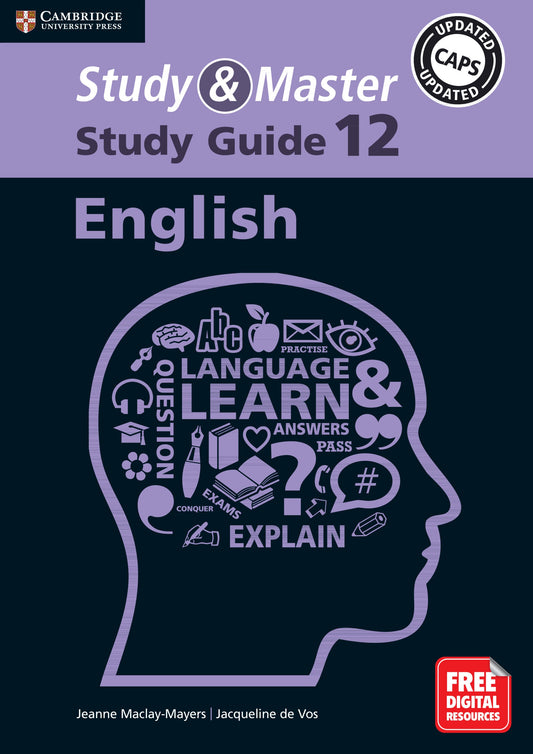 Study & Master English Study Guide Grade 12 ISBN/SKU: 9781108650632