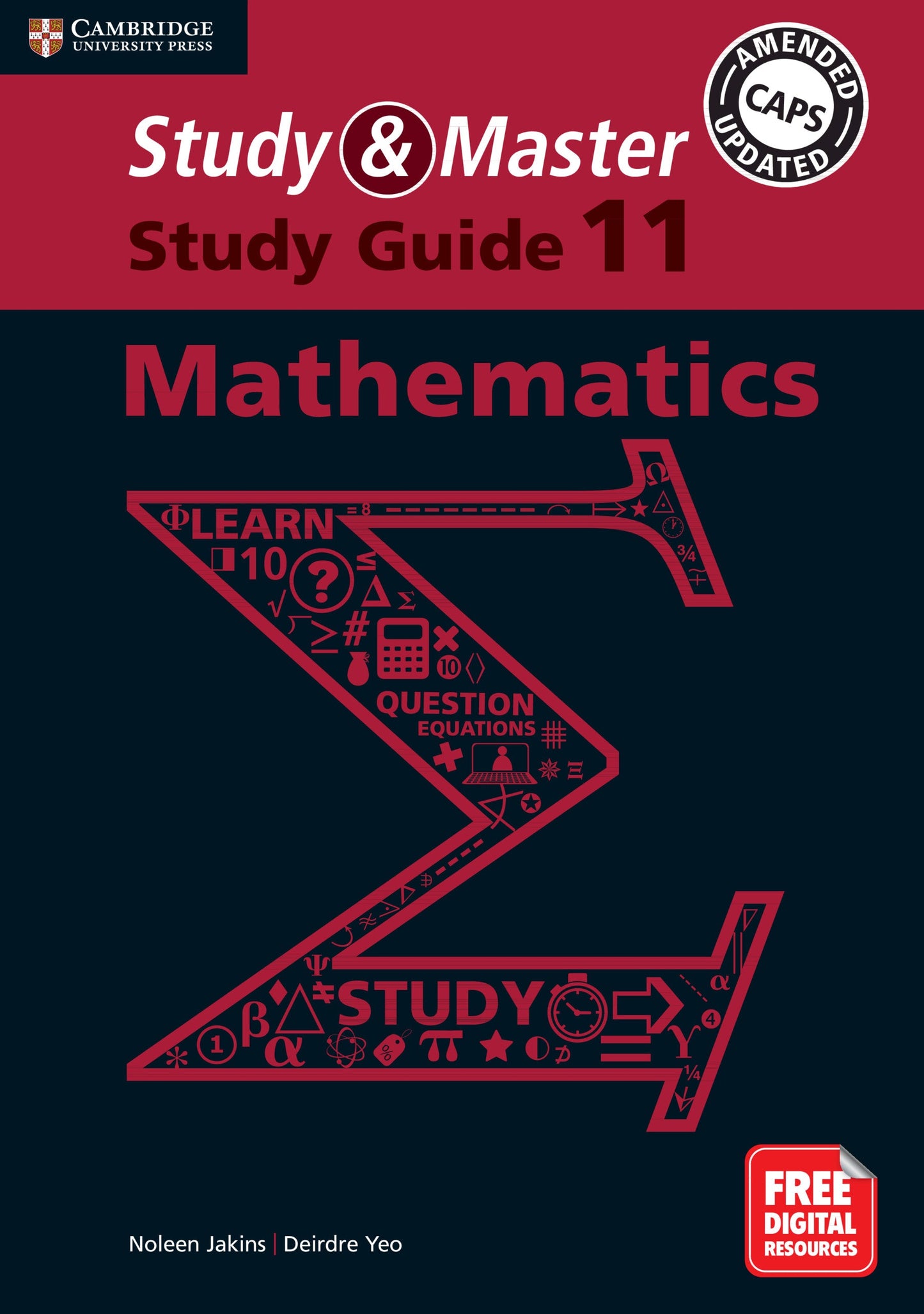Study & Master Mathematics Study Guide Grade 11 ISBN/SKU: 9781108673037