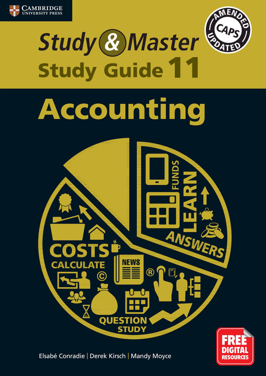 Study & Master Accounting Study Guide Grade 11 ISBN/SKU: 9781108697941