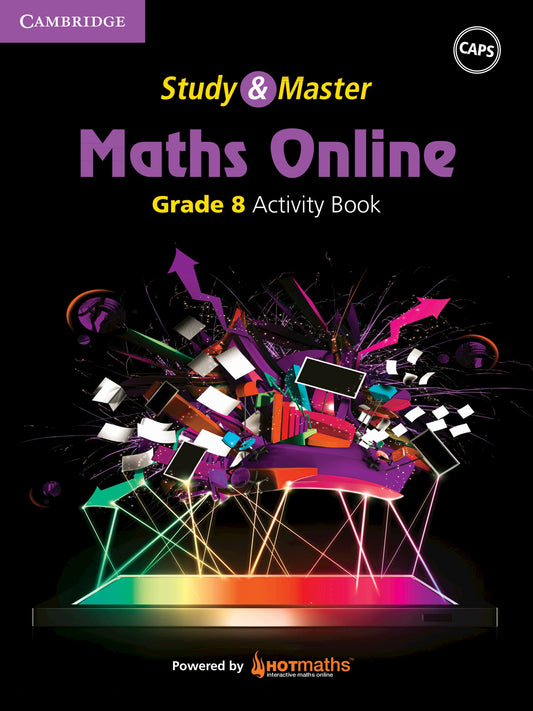 Maths Online Gr 8 Workbook ISBN/SKU: 9781108765701