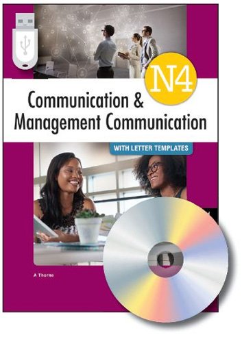 Communication & Management Communication N4 Lecturer's Support Pack ISBN: 9781430807742 ISBN/SKU: 9781430807742