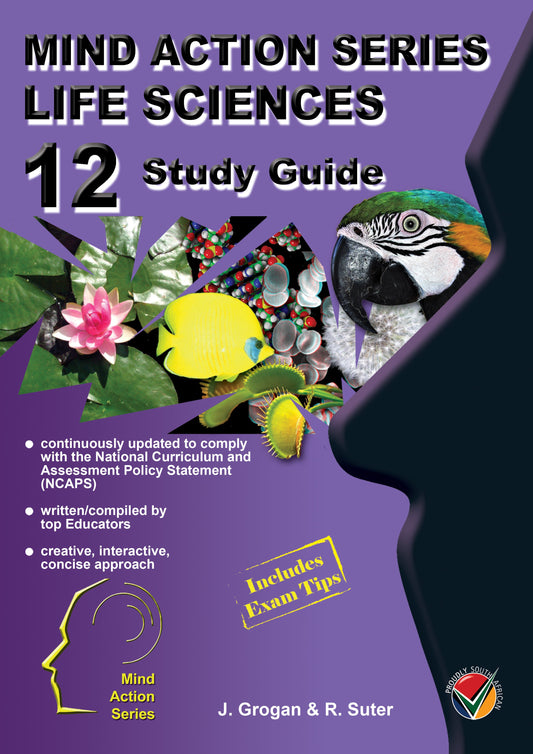 Mind Action Series Life Sciences Study Guide NCAPS (2022) GR 12 Printed ISBN/SKU: 9781776113149 (LFS 88)