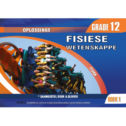 Fisiese Wetenskappe Gr 12 Boek 1 ISBN/SKU: 9781776437962