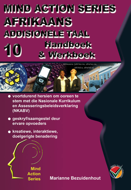 Mind Action Series Afr 1ste Add Taal Interaktiewe Werkboek NKABV GR 10 Printed ISBN/SKU: 9781869213992 (AFA 15)