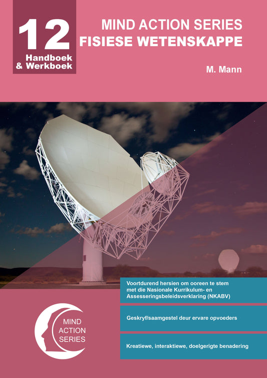 Mind Action Series Fisiese Wetenskap Handboek & Werkboek NKABV GR 12 Printed-Bound ISBN/SKU: 9781869215408 (SCI 54)