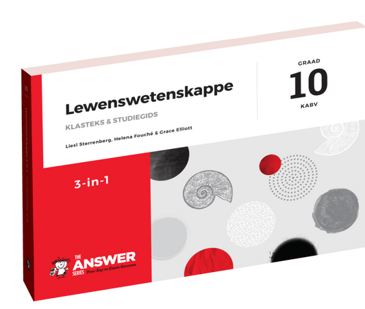 Die Antwoord Reeks Graad 10 Lewenswetenskappe 3-in-1 KABV ISBN/SKU: 9781920297862