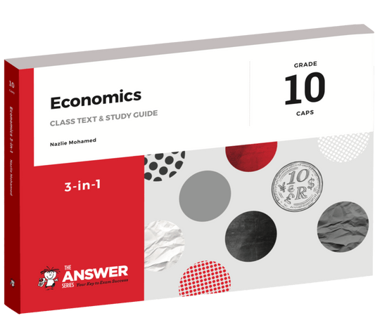 The Answer Series Gr 10 Economics '3 in 1' ISBN/SKU: 9781920297954
