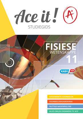 Ace it! Fisiese Wetenskappe Graad 11 ISBN/SKU: 9781920356347