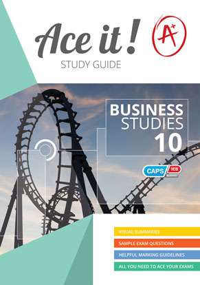 Ace It! Business Studies Grade 10 ISBN/SKU: 9781920356637