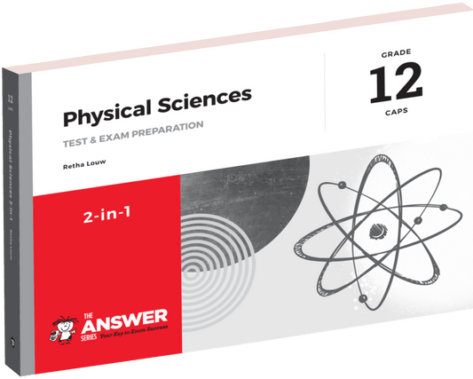 The Answer Series Gr 12 Physical Sciences '2 in 1' ISBN/SKU: 9781920568726