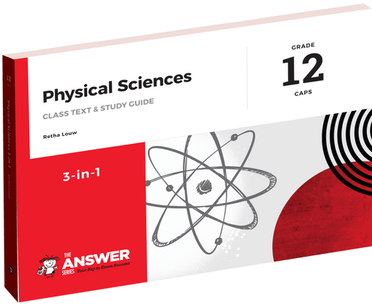 The Answer Series Gr 12 Physical Sciences '3 in 1' ISBN/SKU: 9781920568740