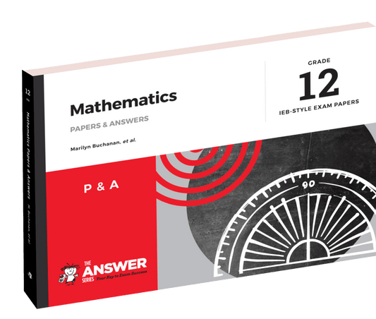 The Answer Series Gr 12 Mathematics 'P & A' ISBN/SKU: 9781920568986