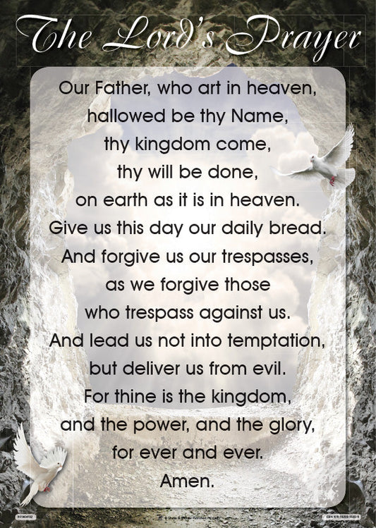 Chart: Lord'S Prayer (Our Father) A2 - Flat ISBN/SKU: 9781920615659