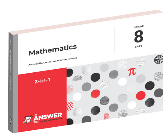 The Answer Series Gr 8 Mathematics '2 in 1' ISBN/SKU: 9781920686666