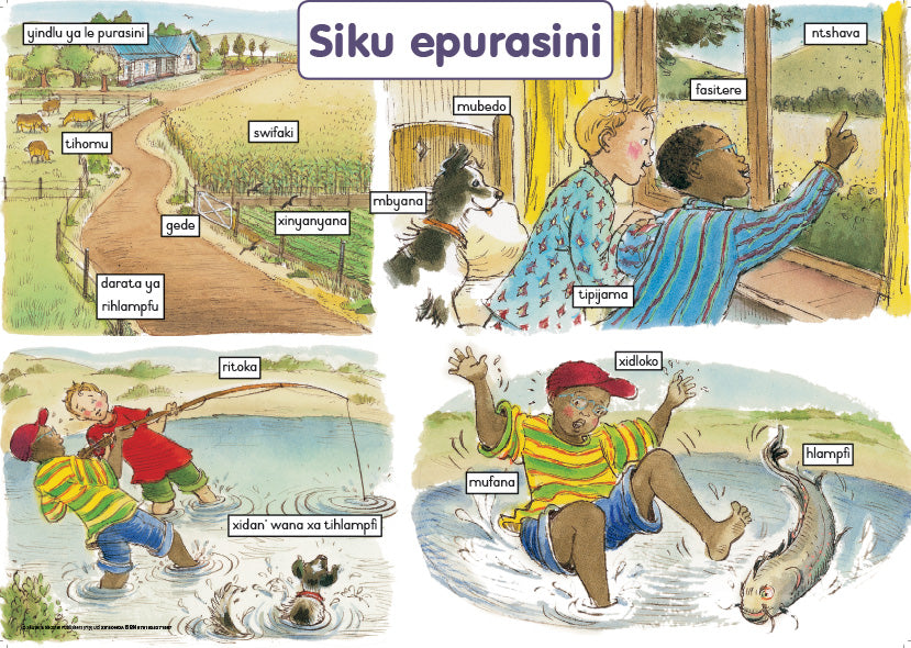 Chart: Our Farm Xitsonga A2 ISBN/SKU: 9781928271628