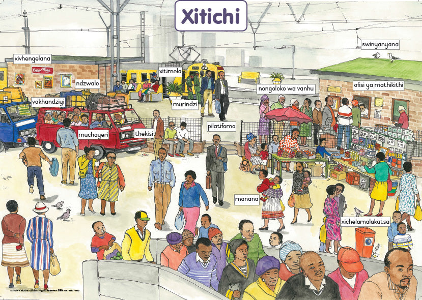 Chart: Station Xitsonga A2 ISBN/SKU: 9781928271697