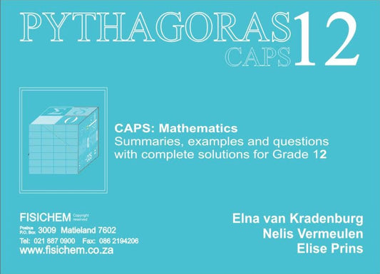 Pythagoras Grd 12 CAPS Eng ISBN/SKU: 9781868631537