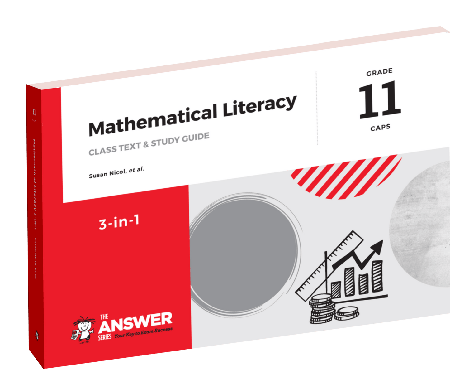 The Answer Series Gr 11 Maths Literacy '3 in 1' ISBN/SKU: 9781920558291