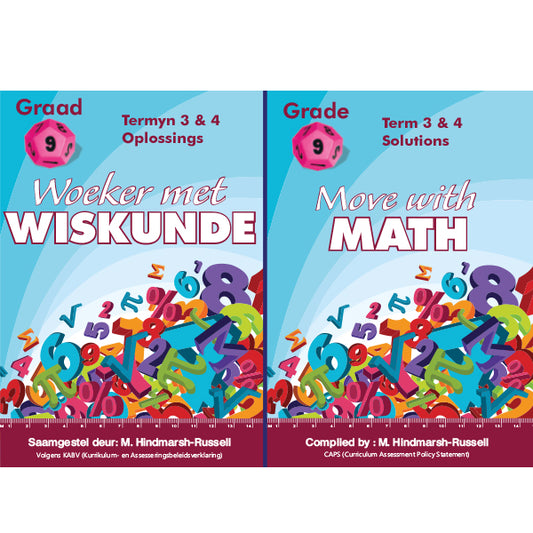 Woeker Met Wiskunde Gr 9 Kwtl 3 & 4 ISBN/SKU: 9781928379744
