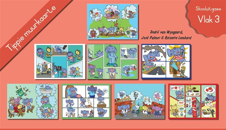 Tippie Muurkaarte (Vlak 3) ISBN/SKU: 9780637014205