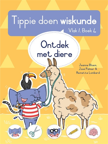 Tippie doen Wisk (Vlak 1) Boek 4: Ontdek met diere ISBN/SKU: 9780637001052